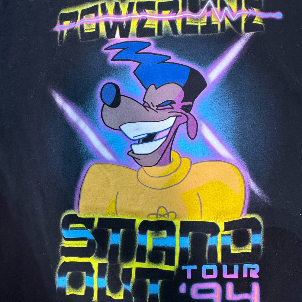 Disney “ The Goofy Movie” Powerline World Tour 94’ size Medium